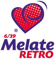 Logo resultados melate retro