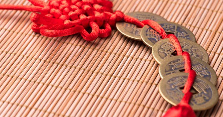 Las monedas chinas son un poderoso amuleto para atraer la suerte