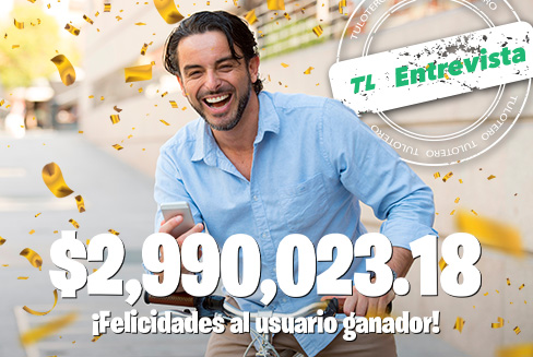 ¡Con la suerte de su lado, logra obtener un premio millonario en Melate!