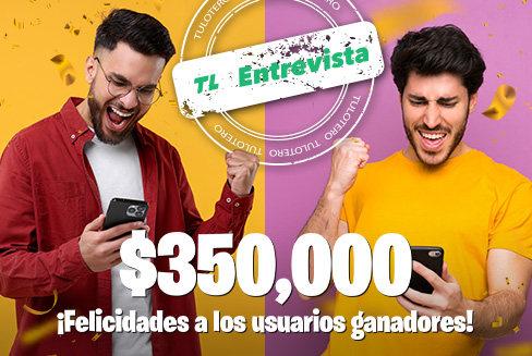 TuLotero entrega premio por partida doble en el Sorteo Mayor 3940