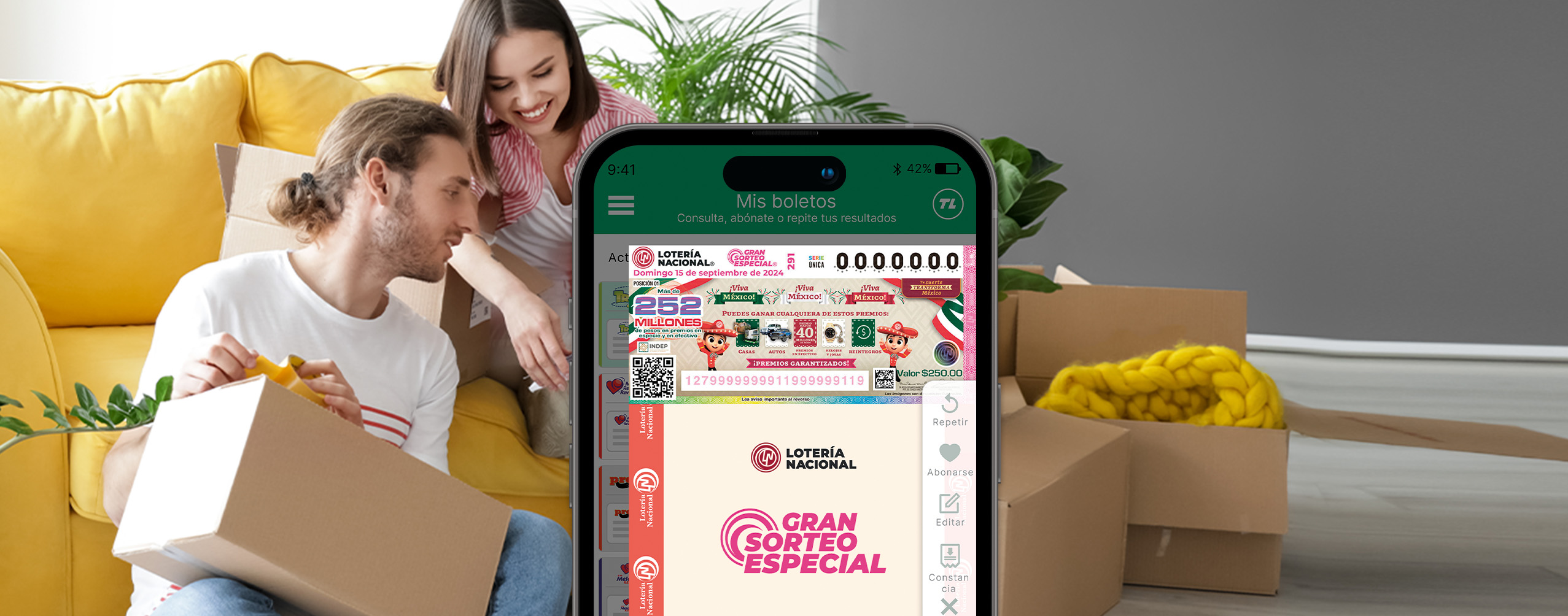 El Gran Sorteo Especial 291 ya está aquí: ¡Participa y ve a por los $40,000,000.00!