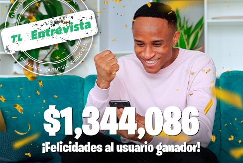 Entrevista al ganador del Tris 33031 - $10 le hicieron ganar $1,344,086.