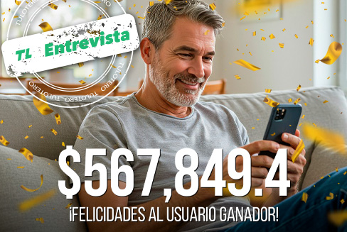 ¡Con su número de la suerte gana $567,849.43 Tris 34630!