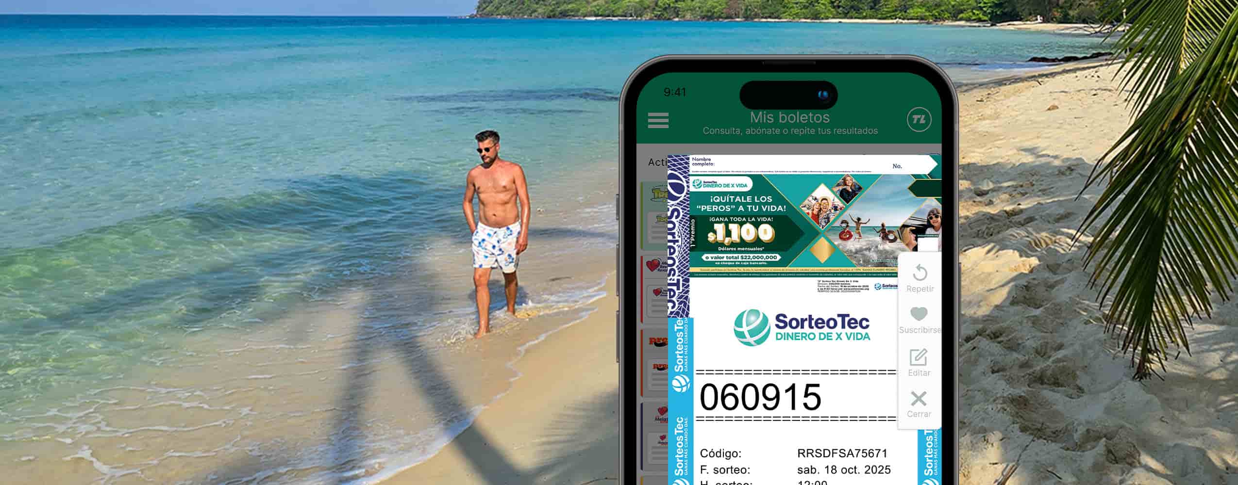 ¡Ya está disponible Dinero de X Vida! ¿Qué harías con $22,000,000?