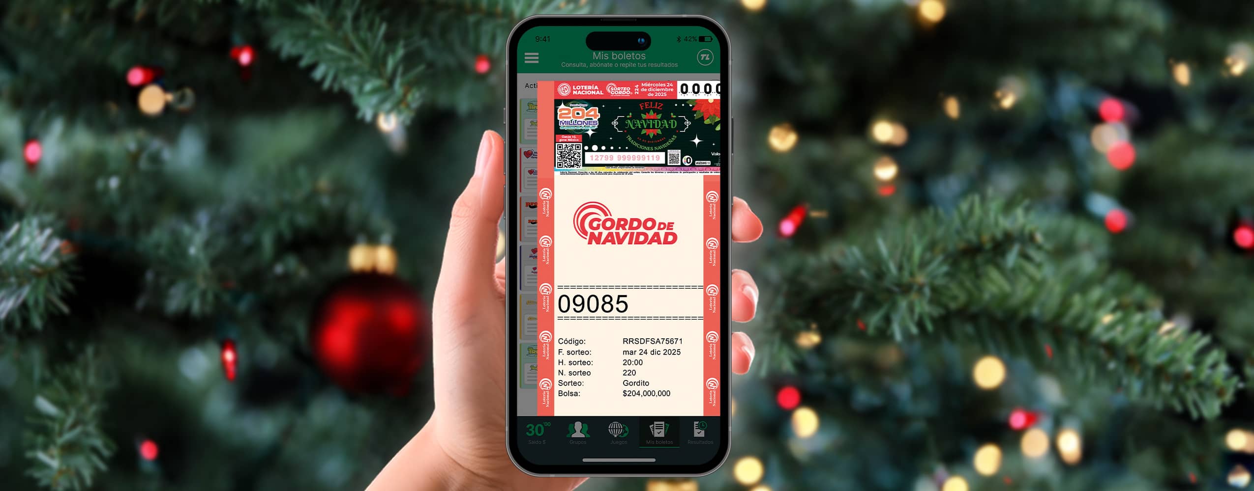 ¡El Gordo de Navidad ya disponible en TuLotero!