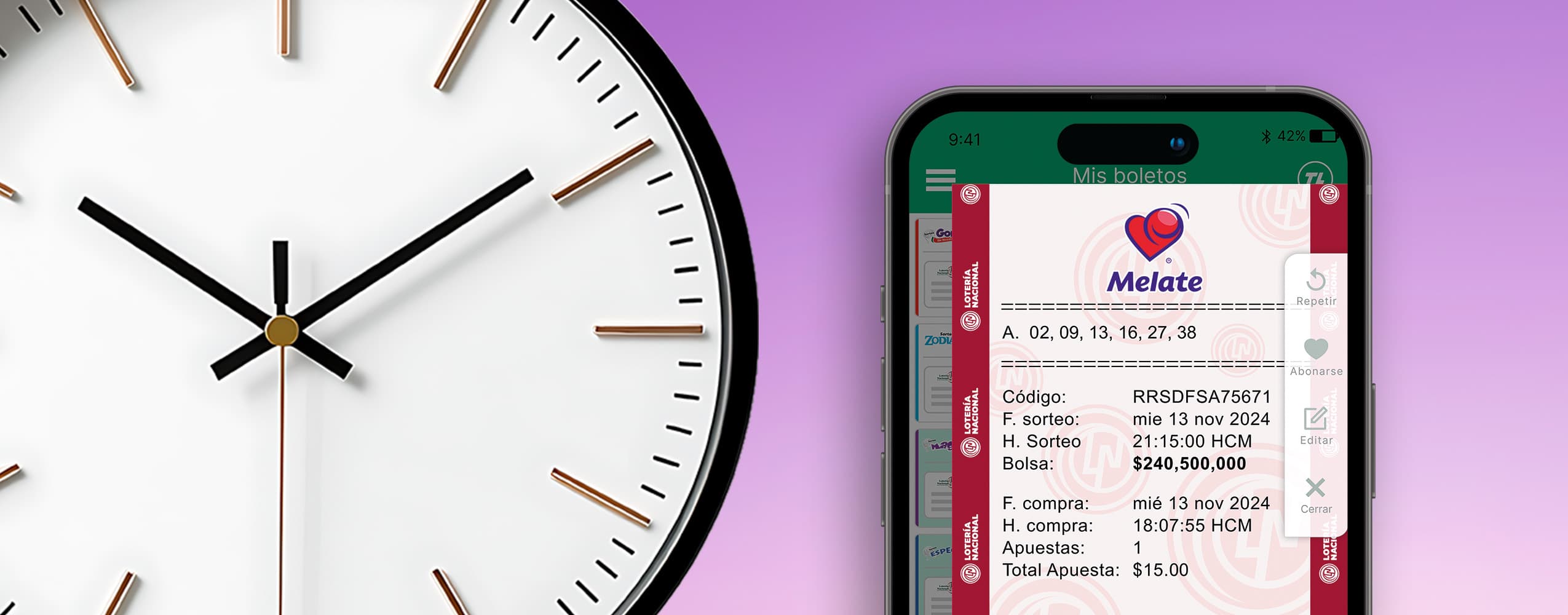 ¿A qué hora es la Lotería Nacional? Todo lo que necesitas saber