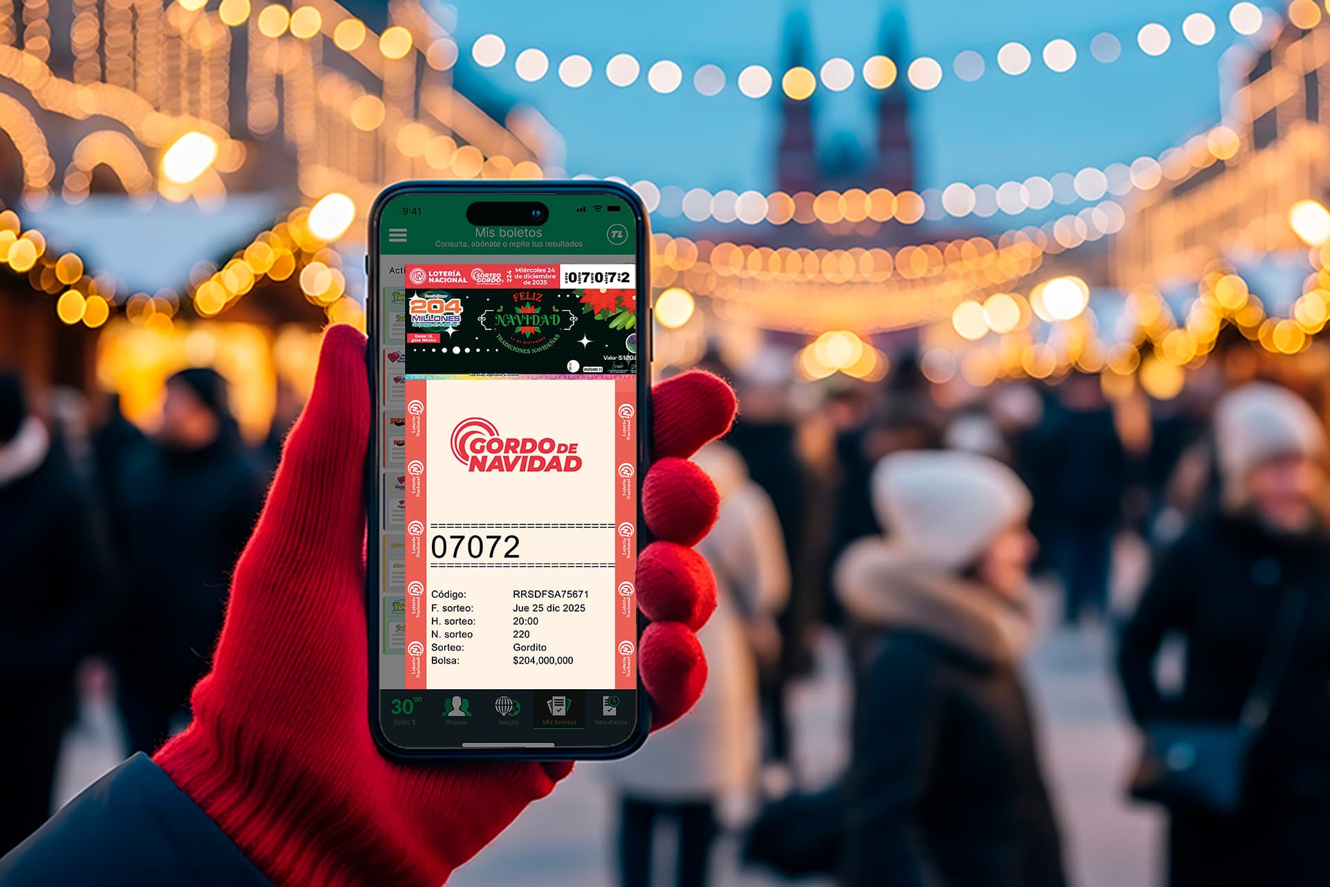 Últimas horas para comprar tus cachitos del Gordo de Navidad