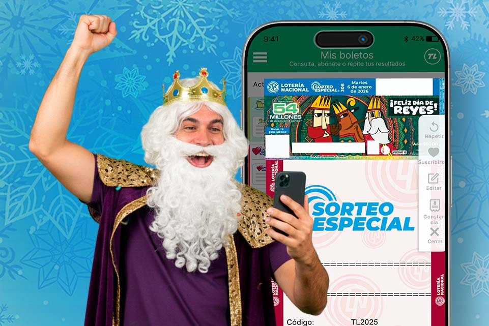 Conoce a los 3 ganadores del Sorteo Especial de Dia de Reyes