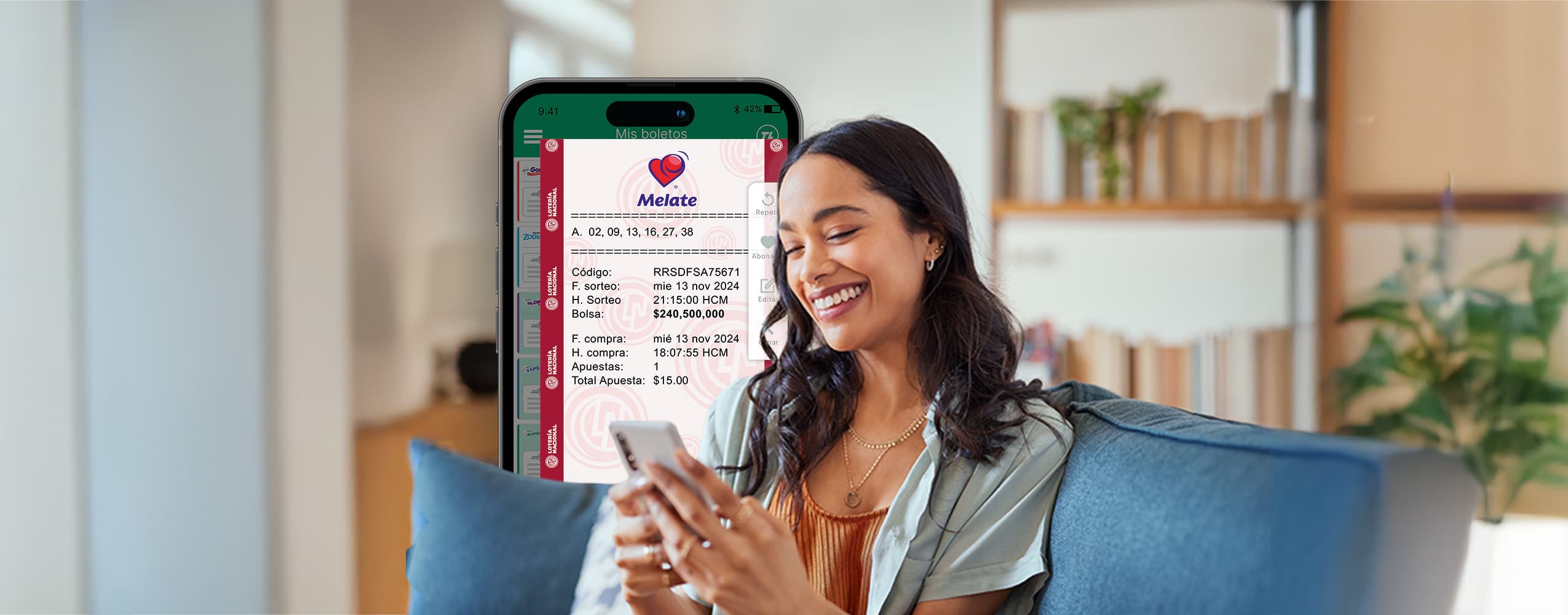 Cómo cobrar un premio millonario de Melate