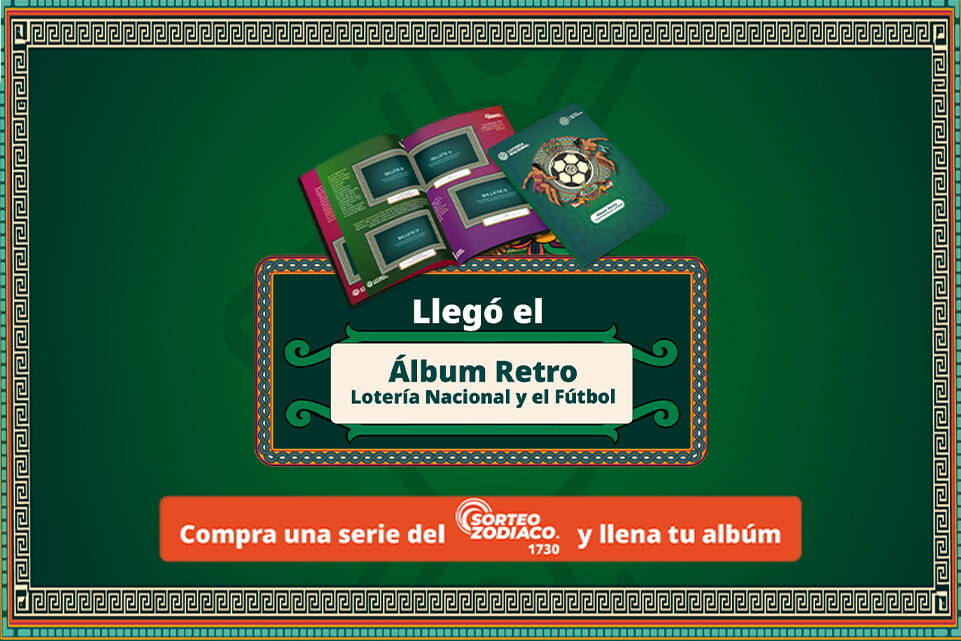 Sorteo Zodiaco: Cachitos conmemorativos de los Mundiales de México