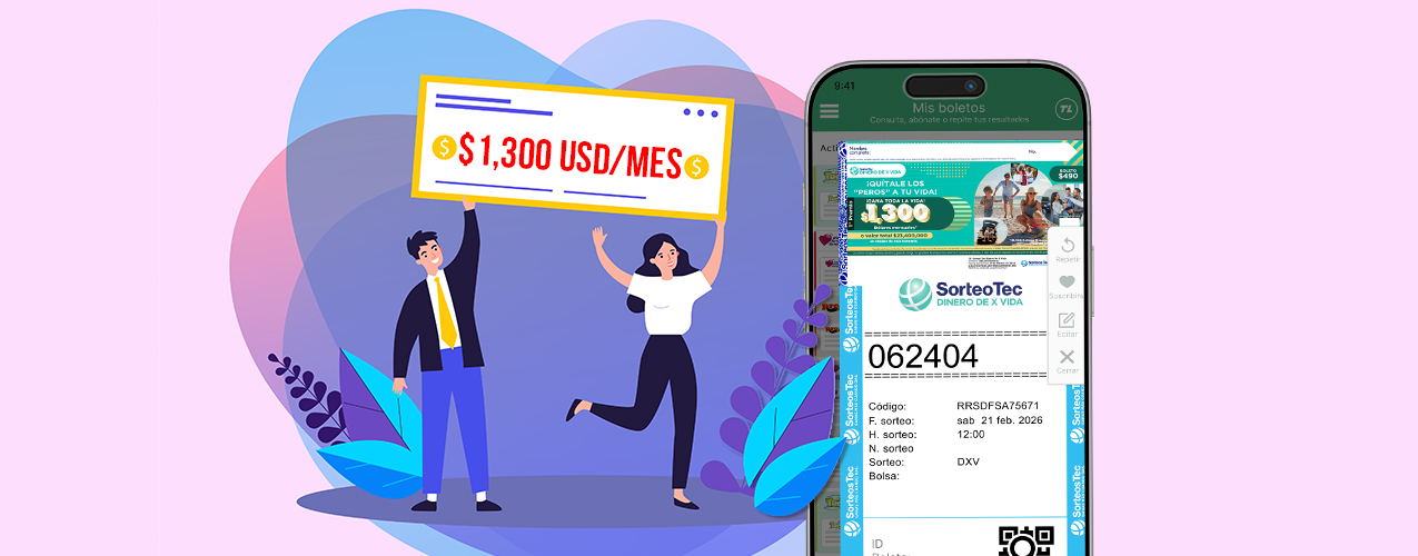 ¡Última oportunidad! Comienza la cuenta atrás para el Sorteo Dinero De X Vida