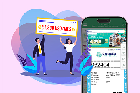 Tec Dinero X Vida: último día para participar y ganar $1,300 USD al mes