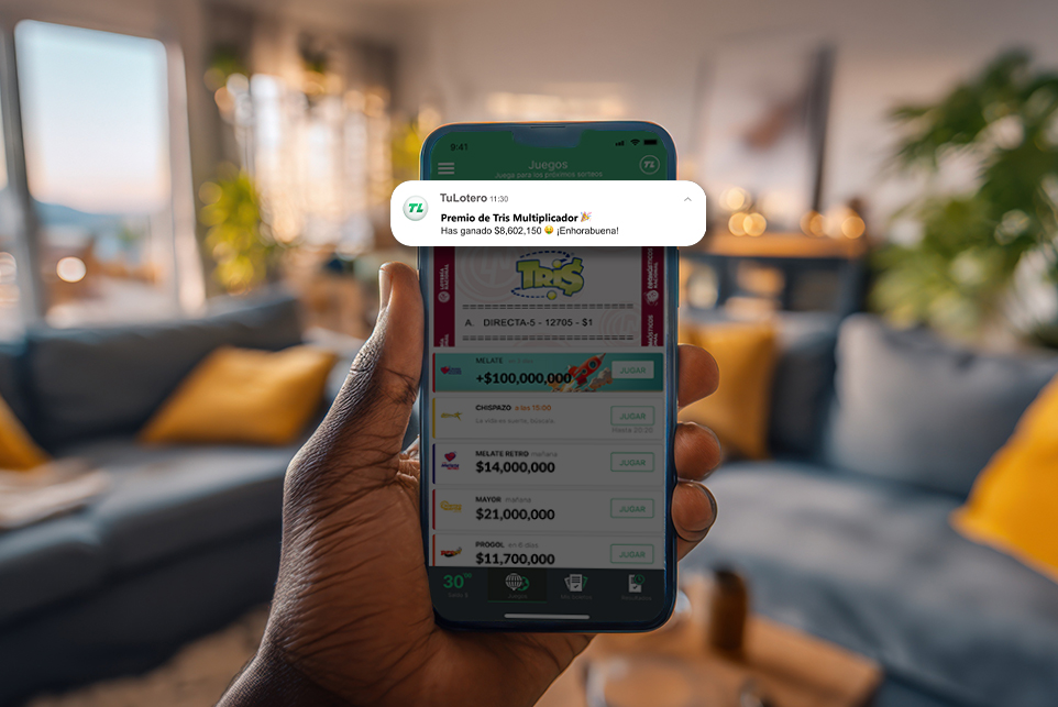 ¡Más de ocho millones con Tris y Multiplicador! 