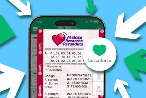 Función Suscribirse en TuLotero para jugar Melate en automático