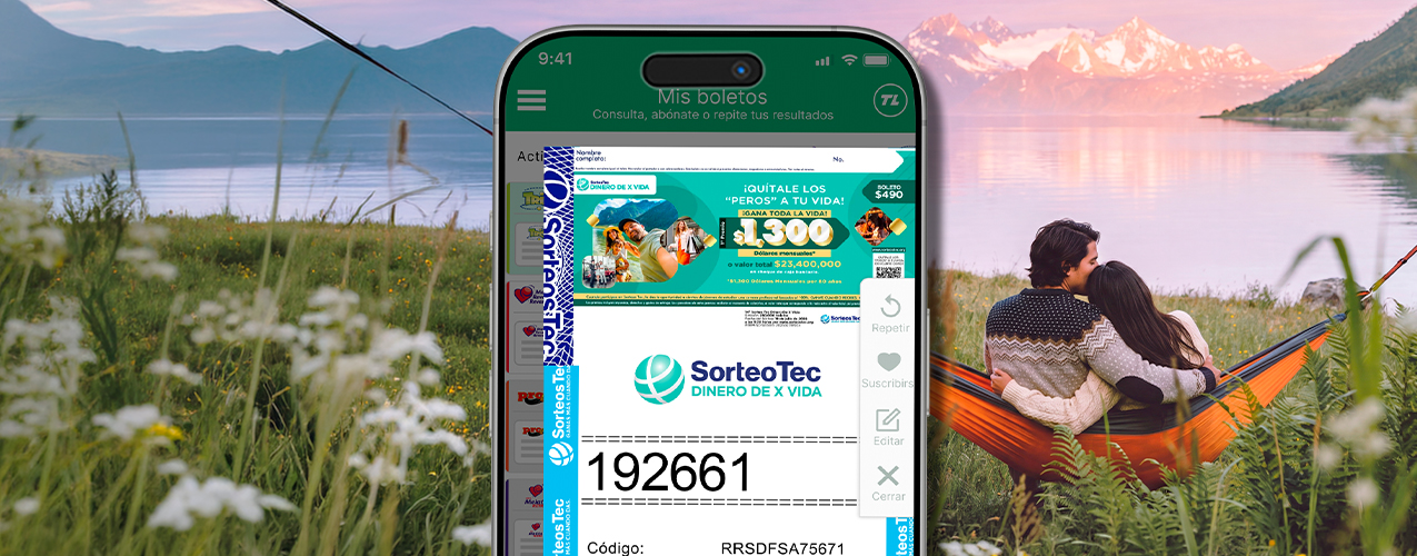 Última llamada para el Sorteo Dinero de X Vida
