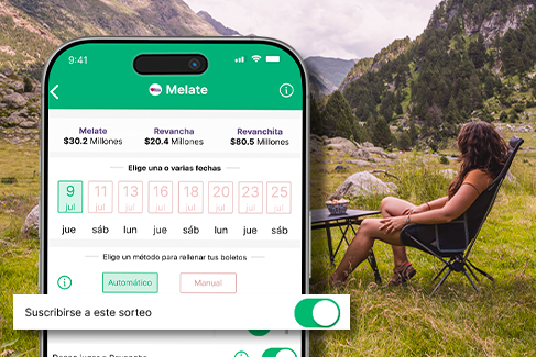 Suscríbete a tus boletos y pon tu suerte en Modo Piloto Automático