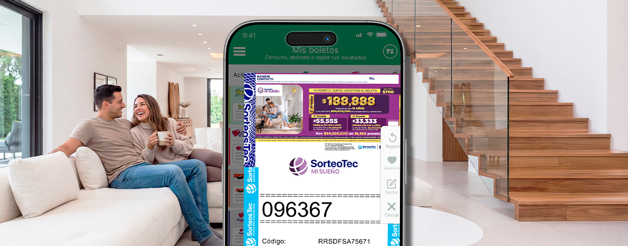 Mi Sueño de Sorteos Tec 2026: ¿$188,888 al mes o $34 millones?