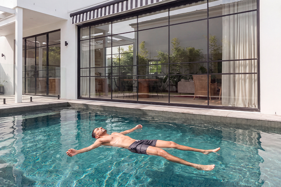 Casa moderna con piscina como sueño del Sorteo Magno septiembre